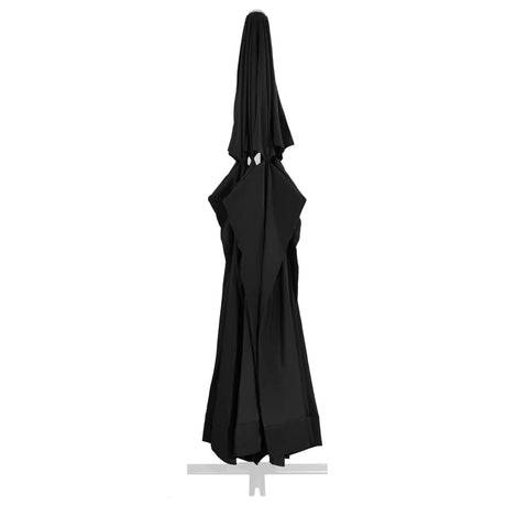 Vervangingsdoek voor parasol 600 cm zwart - AllerleiShop