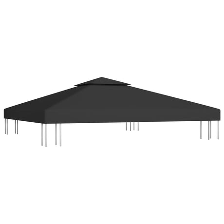 Prieeldak 2-laags 310 g/m² 3x3 m zwart - AllerleiShop