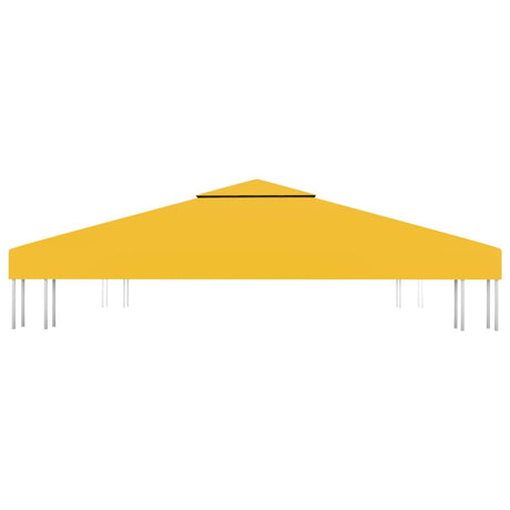 Prieeldak 2-laags 310 g/m² 3x3 m geel - AllerleiShop