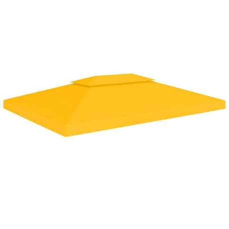 Prieeldak 2-laags 310 g/m² 4x3 m geel - AllerleiShop