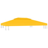 Prieeldak 2-laags 310 g/m² 4x3 m geel - AllerleiShop
