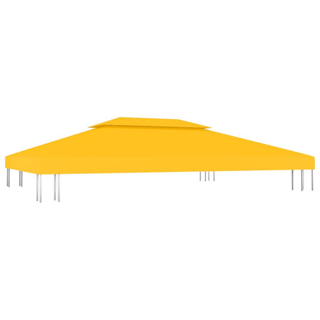 Prieeldak 2-laags 310 g/m² 4x3 m geel - AllerleiShop