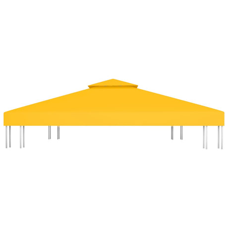 Prieeldak 2-laags 310 g/m² 4x3 m geel - AllerleiShop
