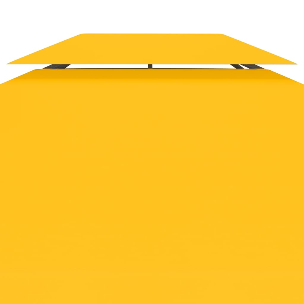 Prieeldak 2-laags 310 g/m² 4x3 m geel - AllerleiShop