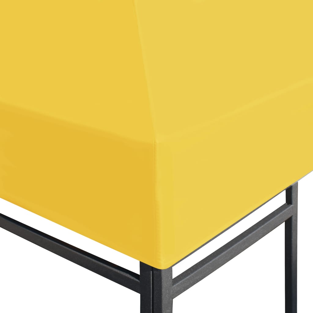 Prieeldak 270 g/m² 3x3 m geel - AllerleiShop