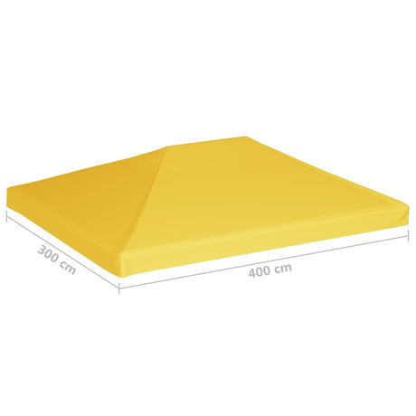 Prieeldak 270 g/m² 4x3 m geel - AllerleiShop