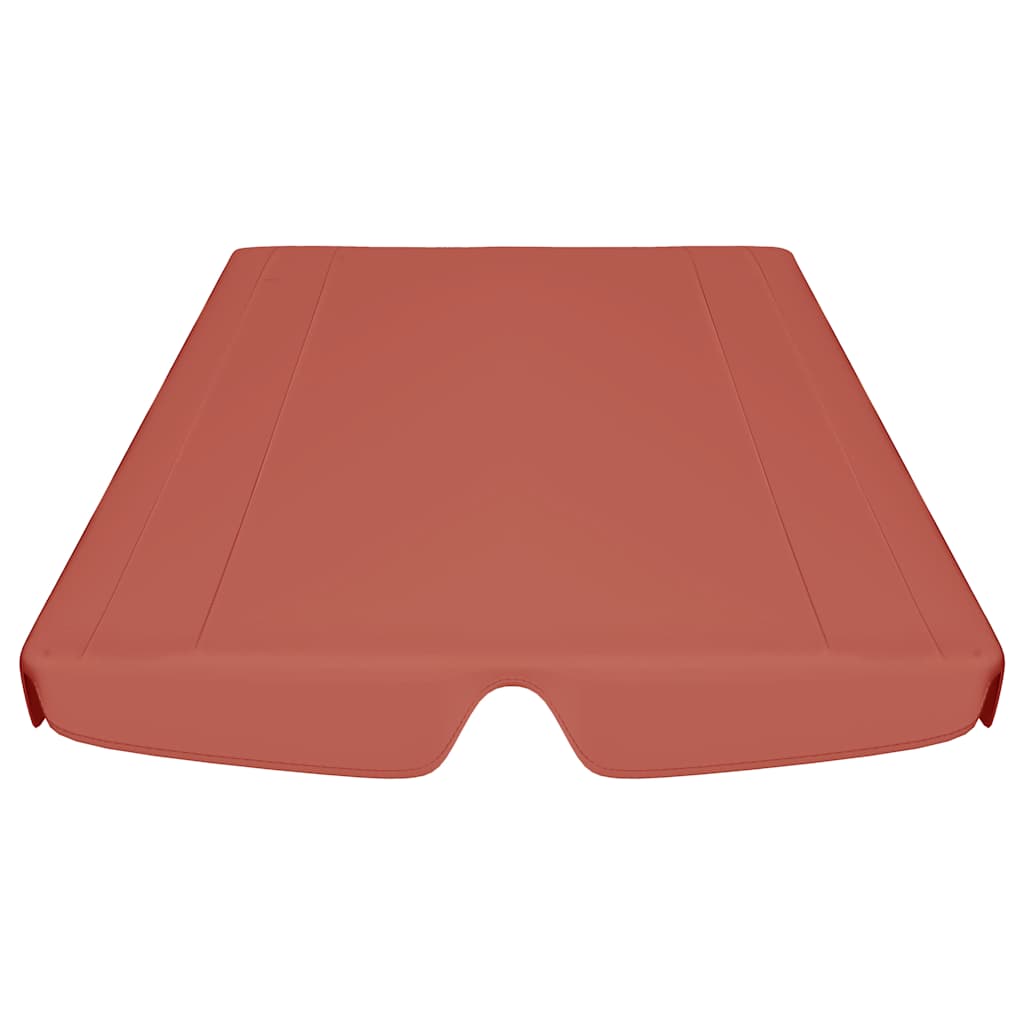 Vervangingsluifel schommelbank 188/168x145/110 cm terracotta
