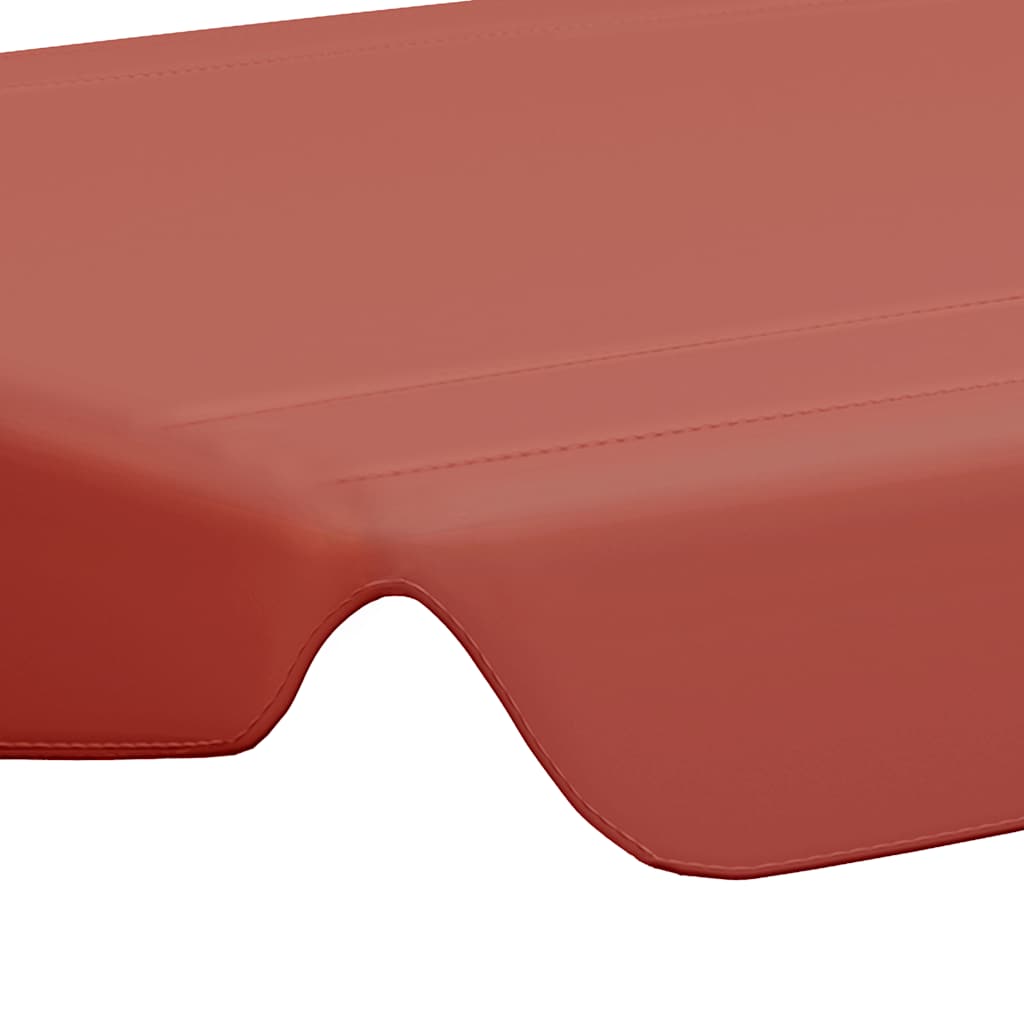 Vervangingsluifel schommelbank 188/168x145/110 cm terracotta