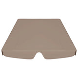 Vervangingsluifel voor schommelbank 188/168x145/110 cm taupe