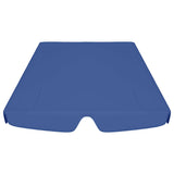 Vervangingsluifel voor schommelbank 188/168x145/110 cm blauw