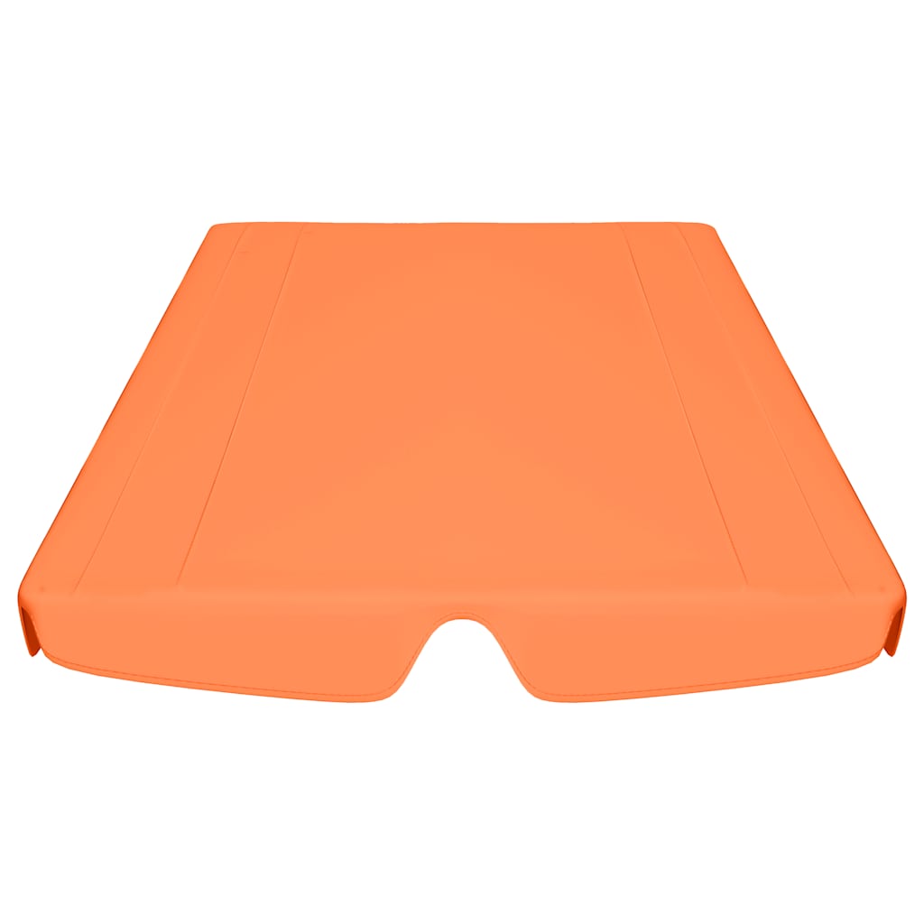 Vervangingsluifel voor schommelbank 188/168x145/110 cm oranje