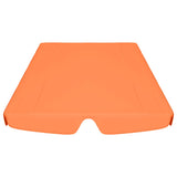 Vervangingsluifel voor schommelbank 188/168x145/110 cm oranje