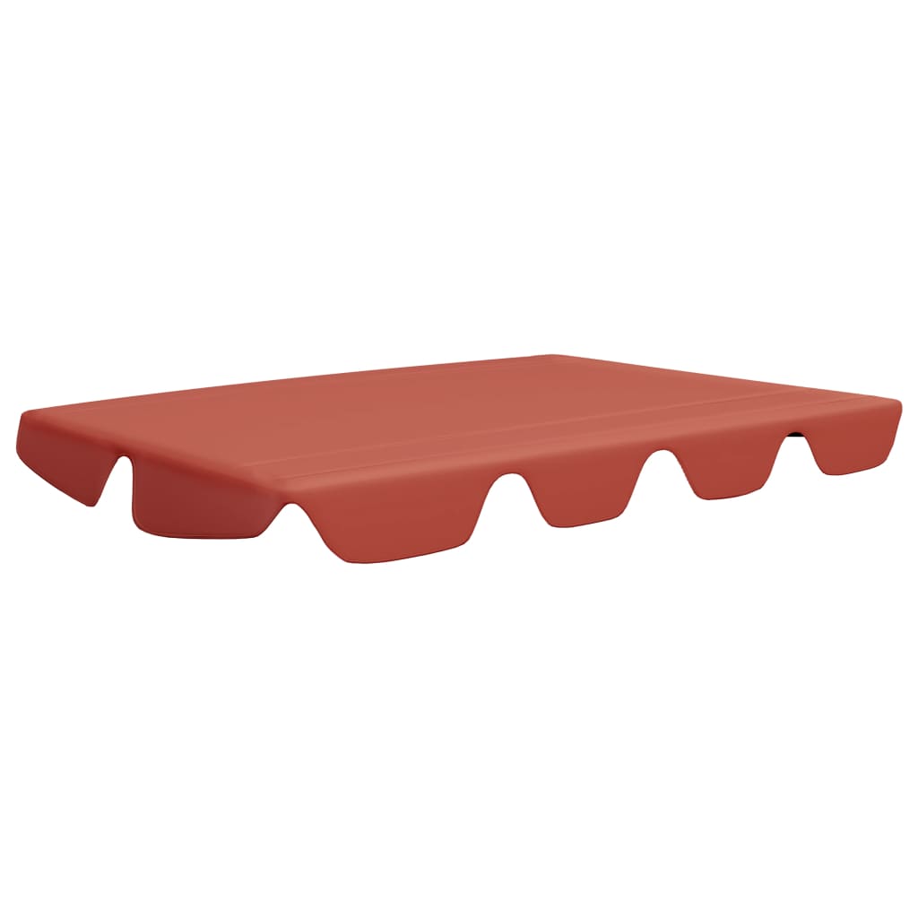 Vervangingsluifel voor schommelbank 150/130x105/70cm terracotta