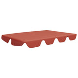 Vervangingsluifel voor schommelbank 150/130x105/70cm terracotta