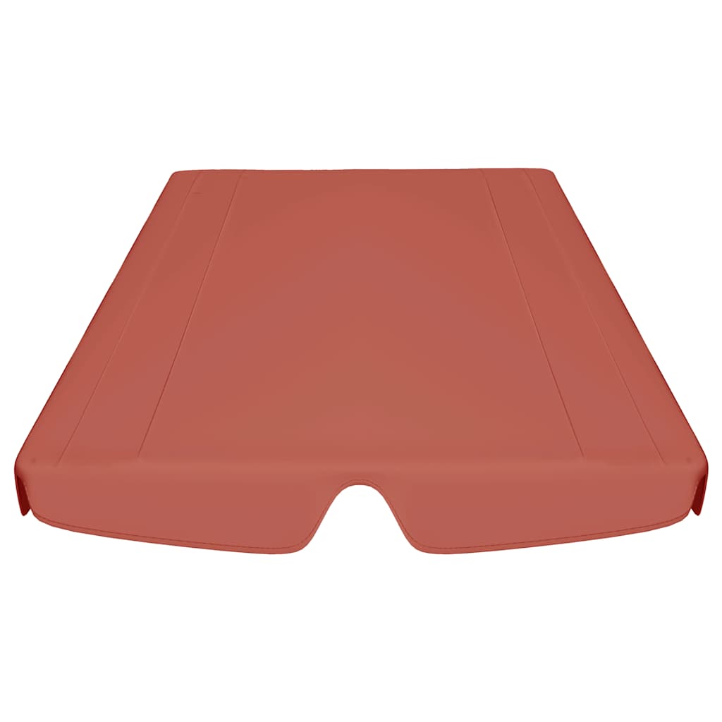 Vervangingsluifel voor schommelbank 150/130x105/70cm terracotta