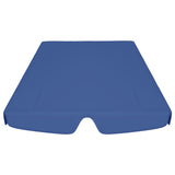 Vervangingsluifel voor schommelbank 150/130x105/70 cm blauw