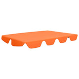 Vervangingsluifel voor schommelbank 150/130x105/70 cm oranje