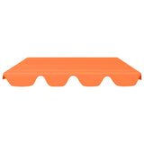 Vervangingsluifel voor schommelbank 150/130x105/70 cm oranje