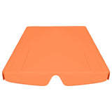 Vervangingsluifel voor schommelbank 150/130x105/70 cm oranje