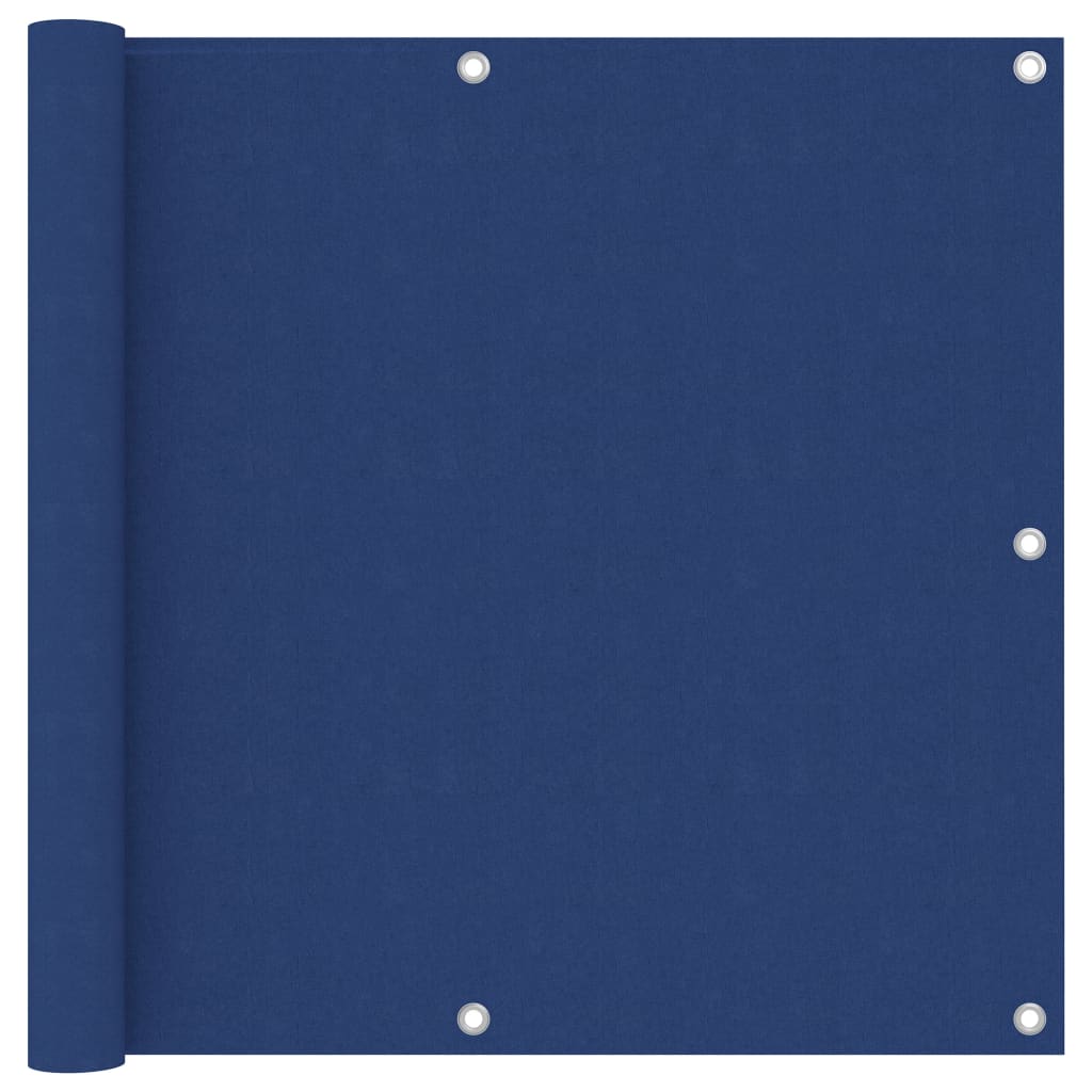 Balkonscherm 90x300 cm oxford stof blauw