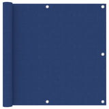 Balkonscherm 90x500 cm oxford stof blauw