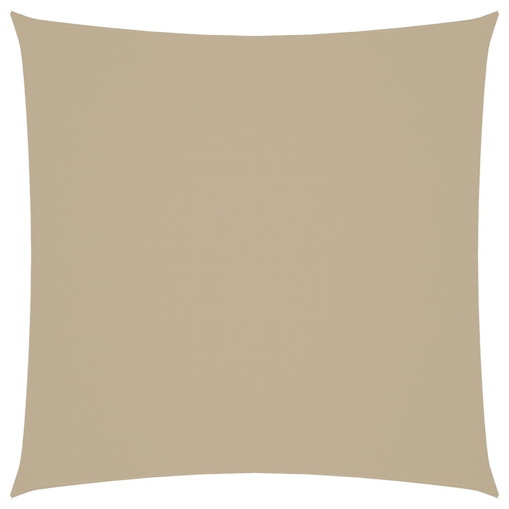 Zonnescherm vierkant 3x3 m oxford stof beige