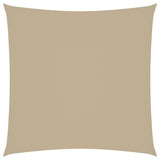 Zonnescherm vierkant 3x3 m oxford stof beige