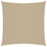 Zonnescherm vierkant 4x4 m oxford stof beige