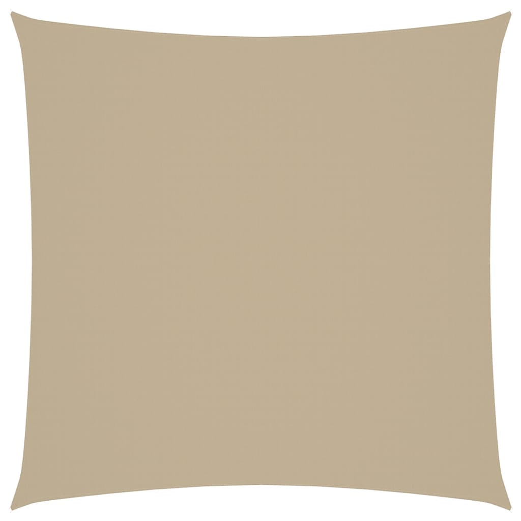 Zonnescherm vierkant 4,5x4,5 m oxford stof beige