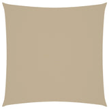 Zonnescherm vierkant 4,5x4,5 m oxford stof beige