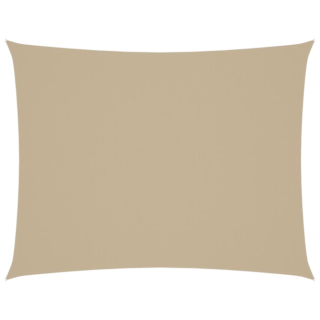 Zonnescherm rechthoekig 2x3 m oxford stof beige