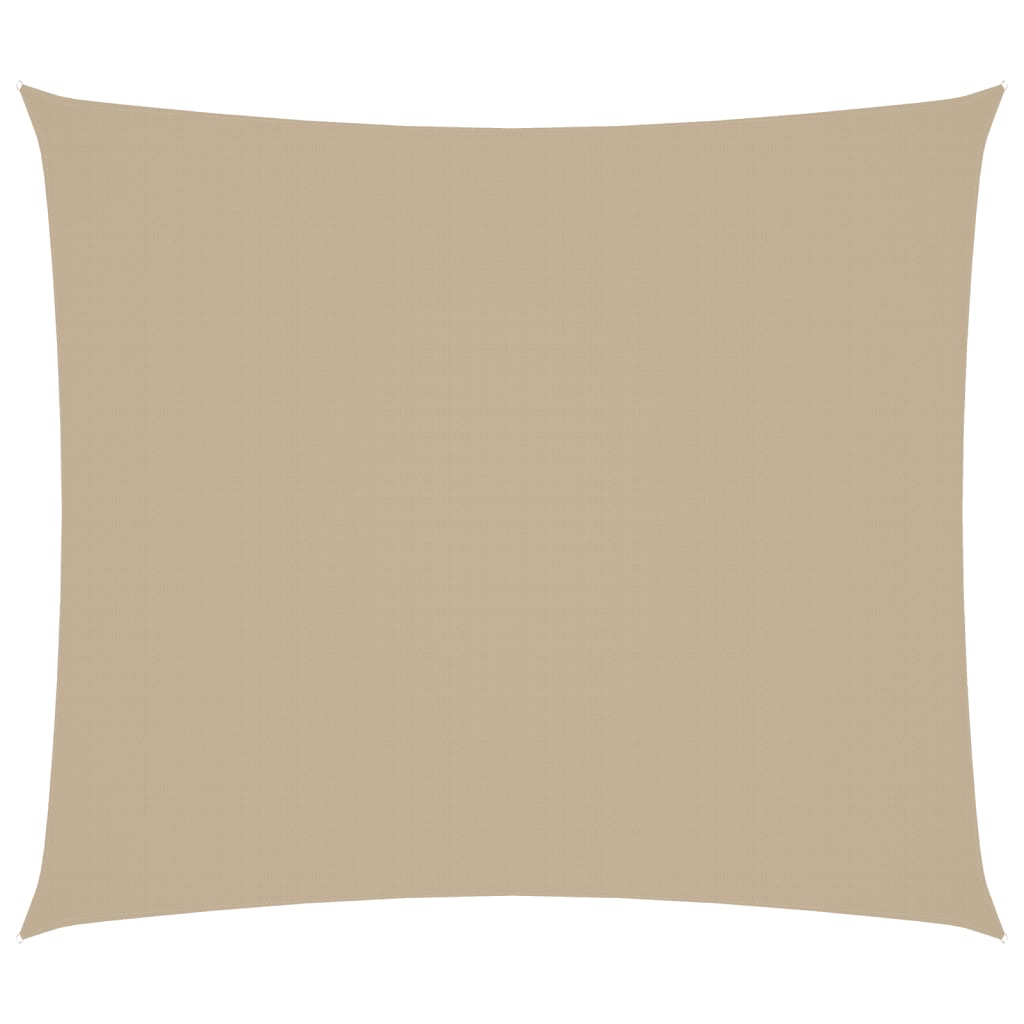 Zonnescherm rechthoekig 2,5x3 m oxford stof beige