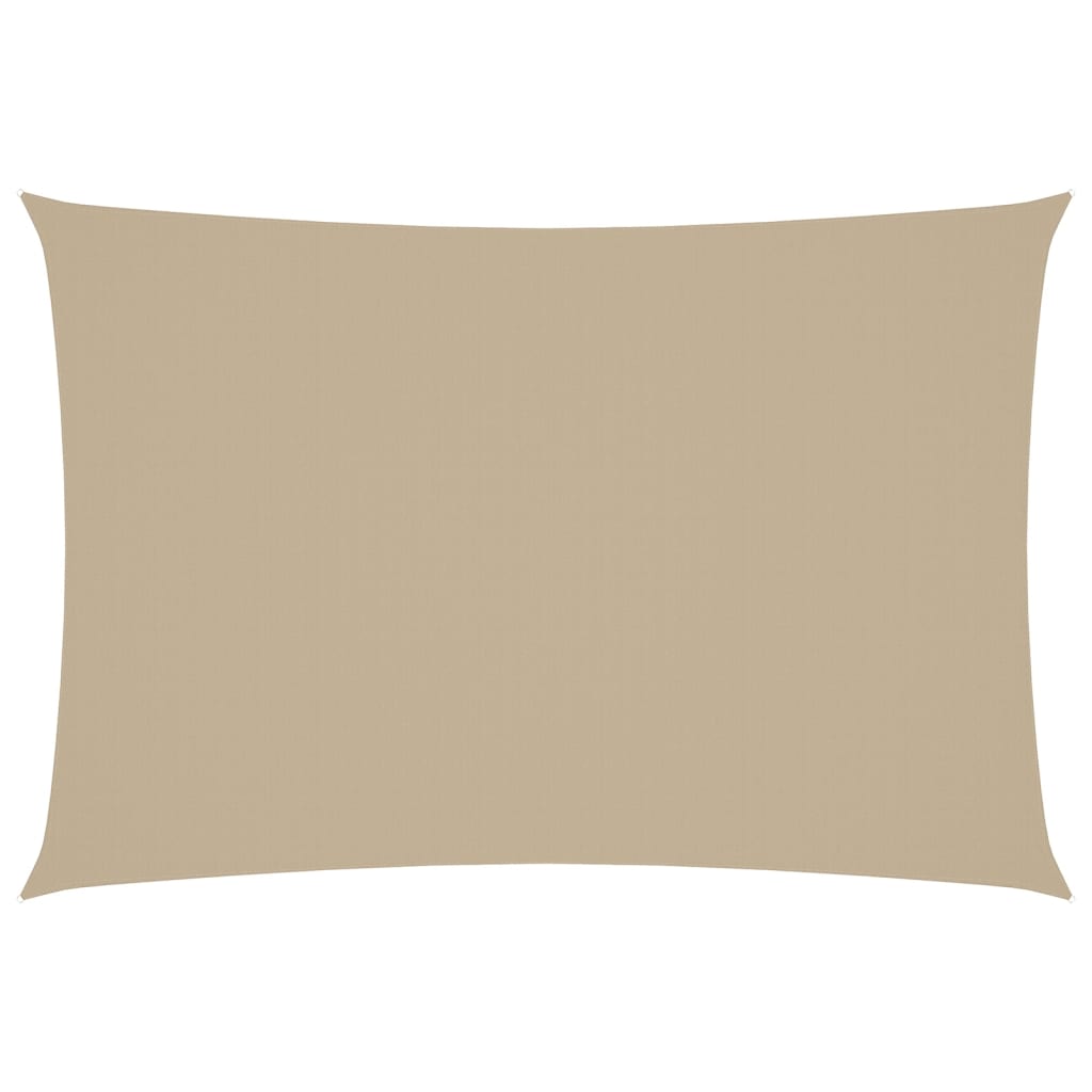 Zonnescherm rechthoekig 3x5 m oxford stof beige