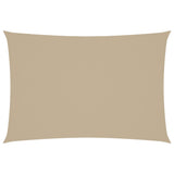 Zonnescherm rechthoekig 3x5 m oxford stof beige