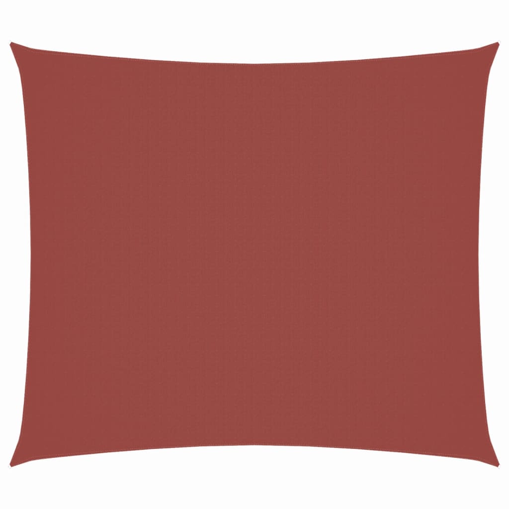 Zonnescherm rechthoekig 2x2,5 m oxford stof terracottakleurig