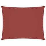 Zonnescherm rechthoekig 2x3,5 m oxford stof terracottakleurig