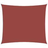 Zonnescherm rechthoekig 2,5x3 m oxford stof terracottakleurig