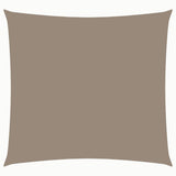 Zonnescherm vierkant 2x2 m oxford stof taupe