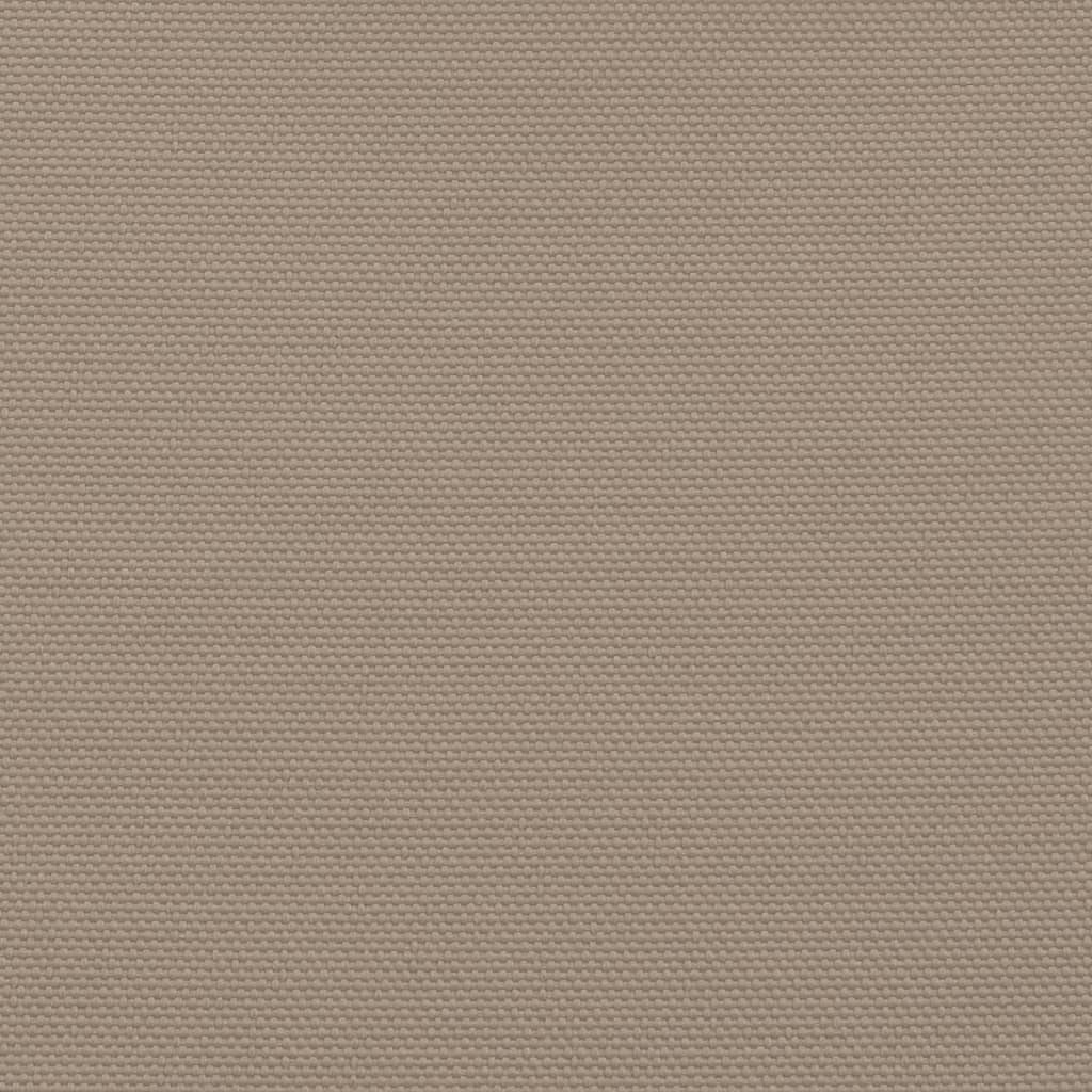 Zonnescherm vierkant 3x3 m oxford stof taupe