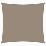 Zonnescherm vierkant 4,5x4,5 m oxford stof taupe