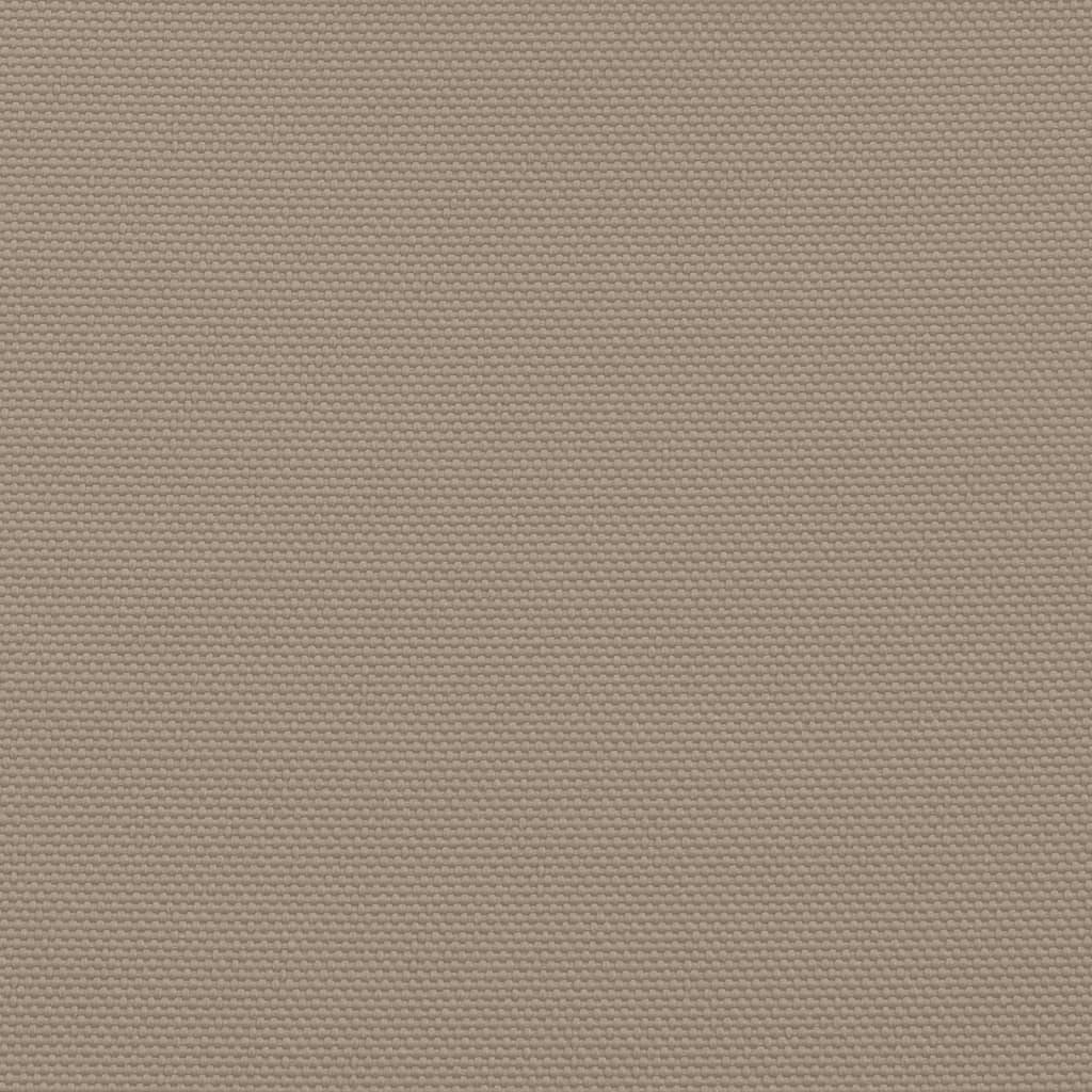 Zonnescherm vierkant 5x5 m oxford stof taupe