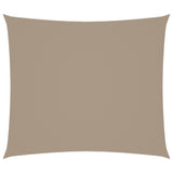 Zonnescherm rechthoekig 2x2,5 m oxford stof taupe