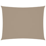 Zonnescherm rechthoekig 2x3 m oxford stof taupe