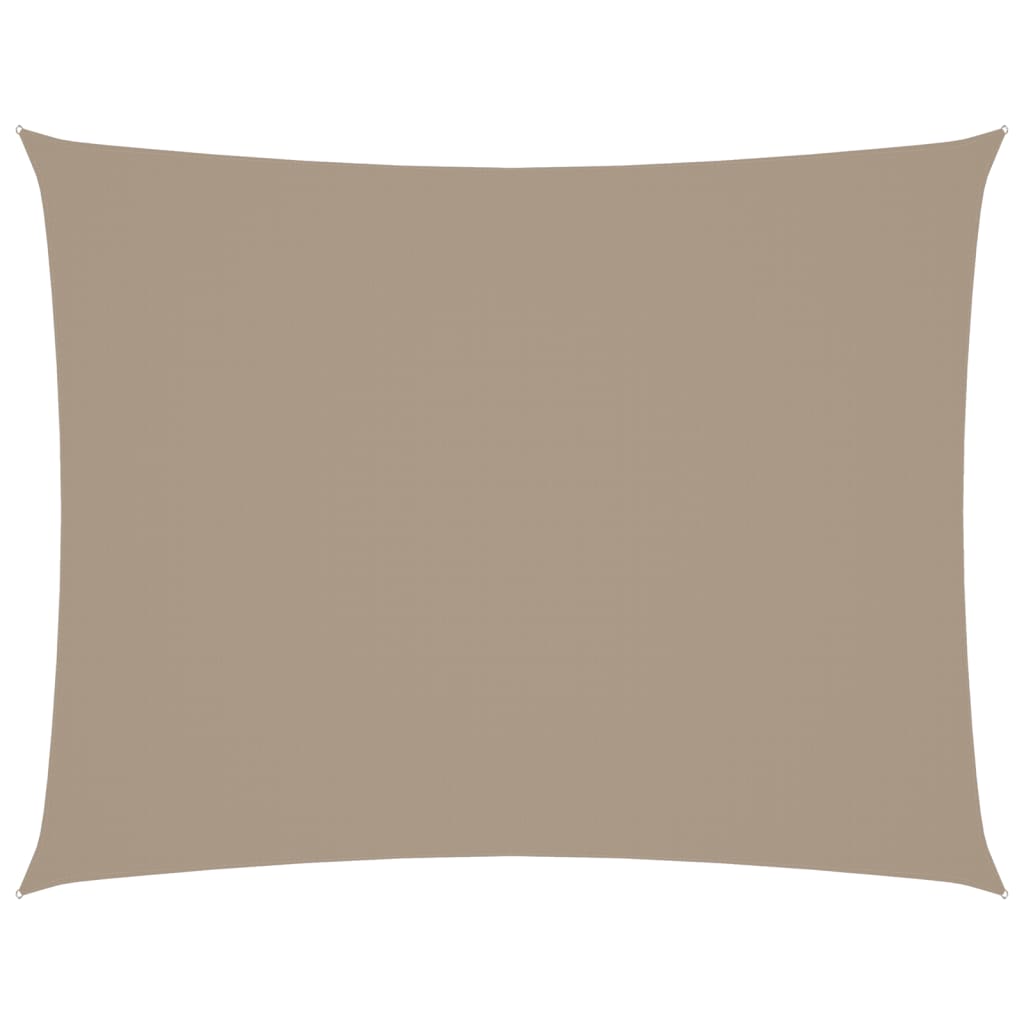 Zonnescherm rechthoekig 2x3,5 m oxford stof taupe