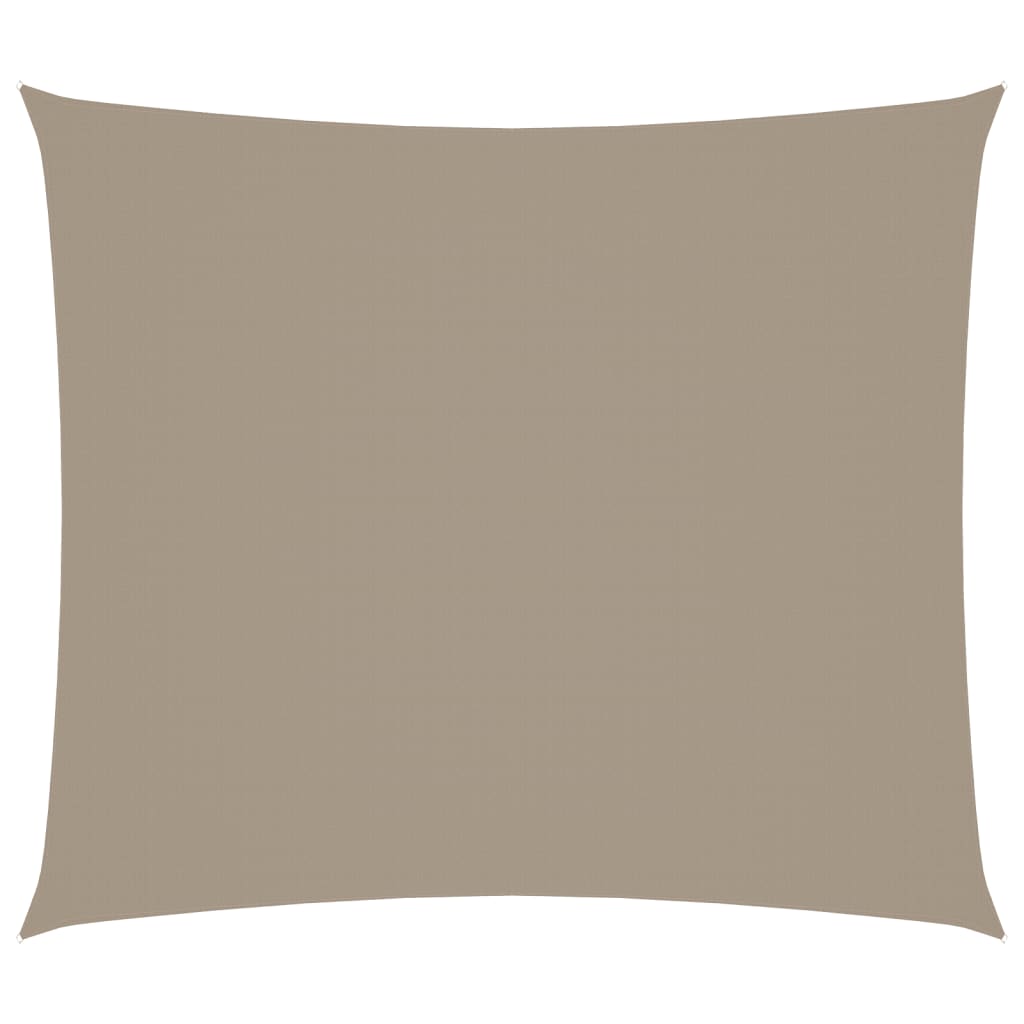 Zonnescherm rechthoekig 2,5x3 m oxford stof taupe