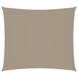 Zonnescherm rechthoekig 2,5x3 m oxford stof taupe