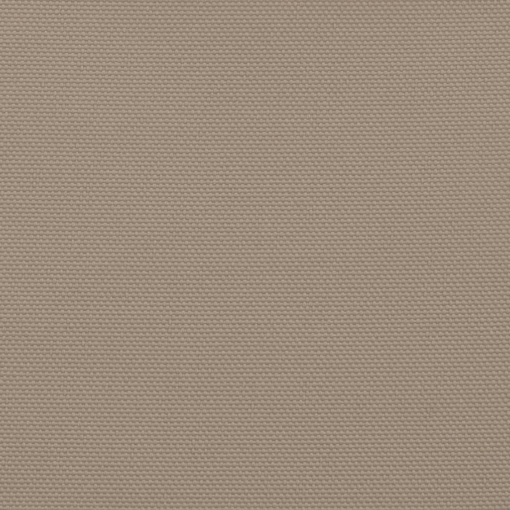 Zonnescherm rechthoekig 2,5x4 m oxford stof taupe