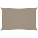 Zonnescherm rechthoekig 2,5x5 m oxford stof taupe