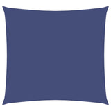 Zonnescherm vierkant 2,5x2,5 m oxford stof blauw