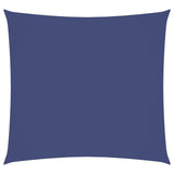 Schaduwdoek vierkant 4x4 m oxford stof blauw